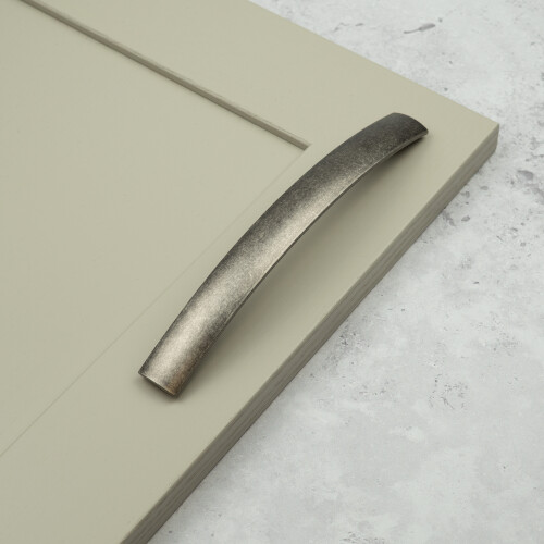Antique Pewter Cabinet Bow Handles (160mm Handle) 1