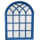 Arc Soho Window Mirror Blue Rustic Plastic 50x71Cm 4