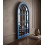 Arc Soho Window Mirror Blue Rustic Plastic 50x71Cm 3