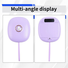 Digital Vibrating Alarm Clock for Heavy Sleepers Hearing Impaired Deaf Teens, Battery Operated for Travel or Home Use A