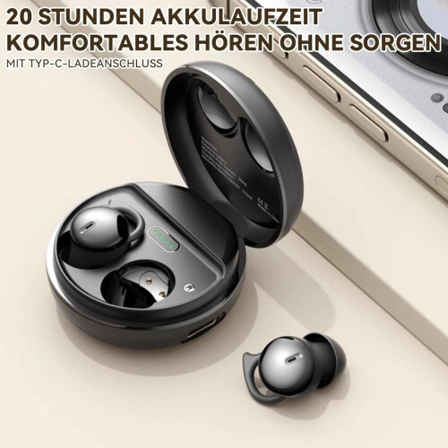 Ακουστικά Bluetooth Sleep 5.3, εξαιρετικά ελαφριά 2,6 g, κατάλληλα για άτομα 2
