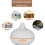 Humidifier, aroma diffuser, ultrasonic diffuser, 7 color changing, 550ml, for bedroom, office, yoga, spa, remote control 3