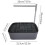 Parrot bathing box, transparent bird bathing basin for cages, automatic circulation, suitable for long-tailed parrots, pets, ca 2