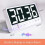 Digital kitchen timer with bright LED display, 2000mAh battery, magnetic attachment & memory function – ideal for cooking 4