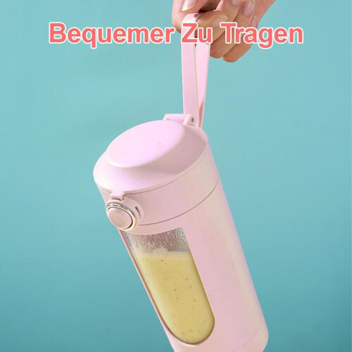 Φορητό Προσωπικό Μπλέντερ 700 ml, Μίνι Μπλέντερ με 12 Λεπίδες από Ανοξείδ 1