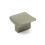Brushed Nickel Small Square Kitchen Cabinet Knob 1