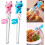 ζευγάρια chopsticks για παιδιά, εύχρηστα, επαναχρησιμοποιήσιμα chopsticks ε 2