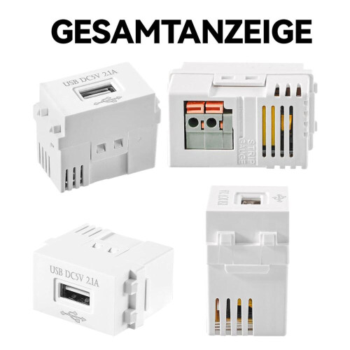 Μονάδες τροφοδοσίας USB, πρίζα 220V σε μετασχηματιστή 5V, προσαρμογέας με 2