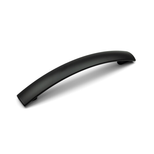 Matt Black Cabinet Bow Handles (128mm Handle)