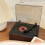 Retro CD Player Rechargeable Support CD BT USB 3.5mm AUX Portable CD Player Bluetooth-Compatible 5.0 2