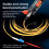 Visual Fault Locator 10MW Red Light Source Fault Detection Light Pen Fiber Optic Tester Networking Measuring Tool 3