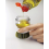 Spazzola per piatti con dispenser di sapone e supporto - Verde 3
