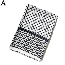 (Black)Palestine Scarf Islamic Chiffon Scarf Keffiyeh Hijab Palestinian Hijab Shawls