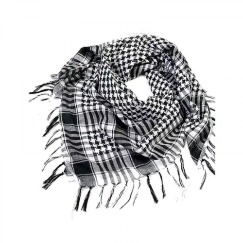 Châle de Palestine (noir) - Noir et blanc - Écharpe - Palestine 2