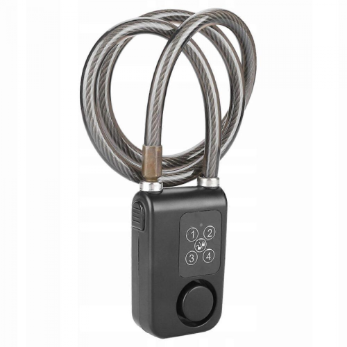 Alarme antivol pour vélo/scooter, noire
