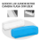 3-kleuren flitsdiffuser compatibel met de Godox Lux Junior Retro cameraflitser. 3