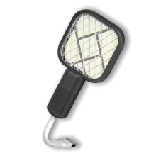 USB Mini Elektrisk Myggsmugg UV-Ljus Flugsmugglare Insektsracket Uppladdningsbar Sommar Flugsmugglare Fälla För Hem Utomhus