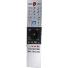 Télécommande de remplacement en plastique CT-8541 compatible avec les téléviseurs intelligents TOSHIBA