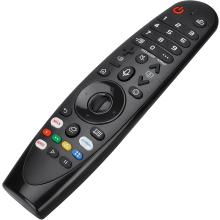 Modely televizorů 2018 - Černý dálkový ovladač pro chytré televizory kompatibilní s dálkovým ovladačem LG Magic Remote AN