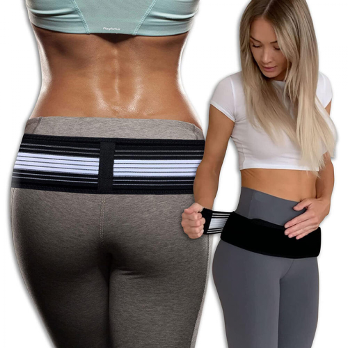 Ορθική ζώνη ισχιαλγίας 140 cm Unisex, ρυθμιζόμενη ζώνη χωρίς κενό για αλλαγές βάρου 2