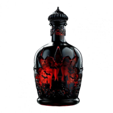(A)350ML Creative Bat Castle Design Set Whiskey Decanter Grade Gift Halloween Bar Decor Whiskey Decanter Glass