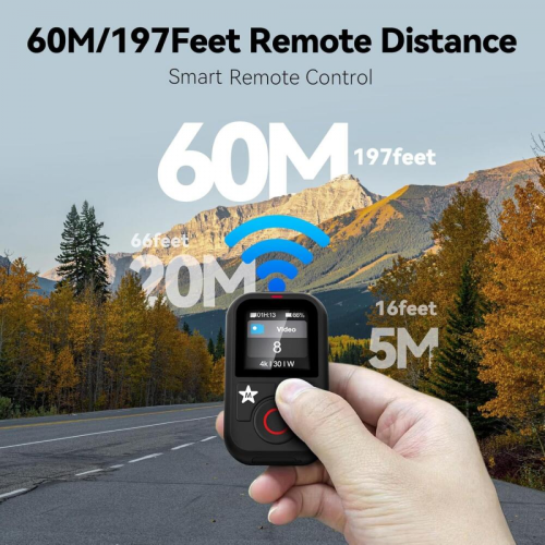 Télécommande Bluetooth compatible avec GoPro Hero13/12/11/10/9/8/Max T13 1