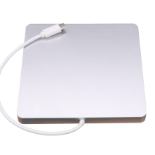 Lecteur CD/DVD externe USB Type C portable, sans pilote, compatible avec ordinateurs portables, PC, Windows et Mac