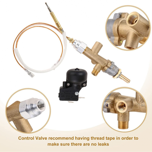 Gas Patio Heater Control Valve Thermocouple Sensor 2