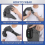 Heated Shoulder Wrap With Massage, Electric Shoulder Heating Pad Massager 4