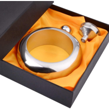 Liquor Flask For Women With Funnel-stainless Teel Bangle Brlet Flask Wrist Jewelry For Women,3854