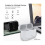 Compatible with Airpod Pro 1 Replacement Wireless Charging Case Earphone 660 Mah Charger Case Support Wireless Ch First Generation 4