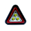 2026 New Portable LED Warning Triangle, Portable LED Work Light, USB Rechargeable, 4 Modes Triangle Spotlight 1