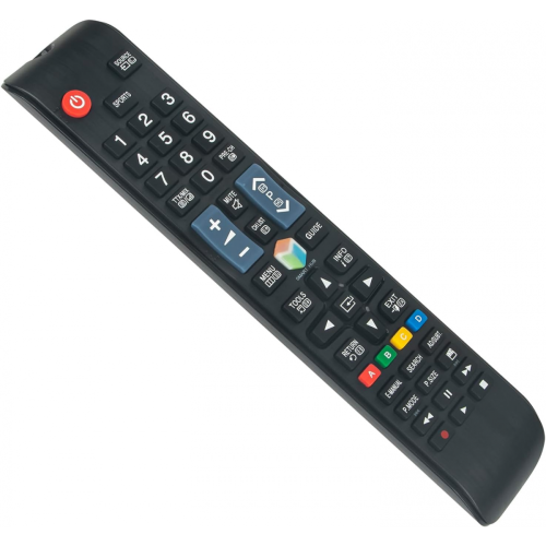Télécommande sans fil ergonomique de remplacement compatible avec la télécommande Samsung BN59-01198Q 2