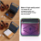 Automatic Rolling Box, Cigarette Rolling Machine Portable Metal Box for Rolling Tobacco, Smoking Roller and Storage Case (Multicolour) 4
