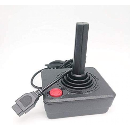 Gaming Joystick Controller Compatible with 2600 Game Rocker With 4-way Lever And Single 2