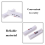 6 Pcs Cigarette Roller Plastic Cigarette Rolling Machine Manual Rolling Machine for Making Cigarettes 5