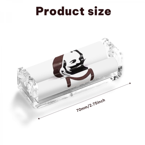 6 Pcs Cigarette Roller, 70mm Plastic Tobacco Rolling Machine, Manual Cigarette Rolling Machine for Making Cigarettes 1