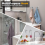 2Pcs Suction Cup Hooks Storage Hangers 11lbs Load-capacity Rust-Proof Polished 2