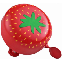 Sonnette de vélo, sonnette de vélo fraise, sonnette de guidon, convient aux enfants et adultes, filles et garçons, vélos, scooters et v