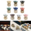 Ceramic Coffee Mugs with Base 100ml Triangular Cone Shape Porcelain-Cup Tea-Cup for Latte Household Kitchen Bar 6 2