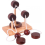 4pcs Classic Wooden Rope Puzzle Set Ring Puzzles String Solution Brain Teaser Bl 4