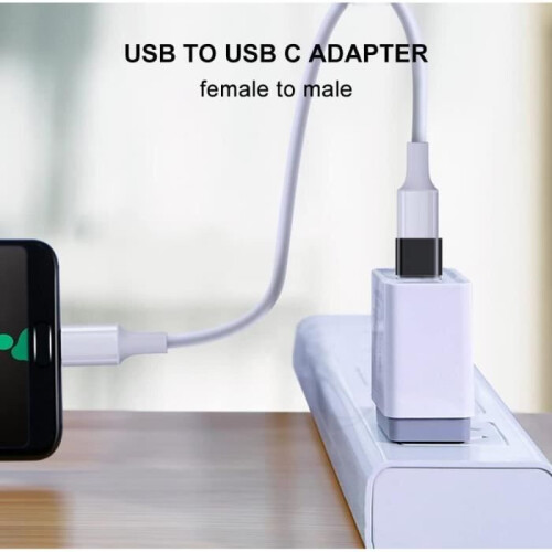 Προσαρμογέας USB-C σε USB Premium G.STORE, Αντάπτορας USB-C Αρσενικό σε USB 3.0, Συμβατός μ 2