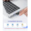 Adaptateur Bluetooth USB - 5,4 GHz - Clé Bluetooth - Compatible PC - Transfert audio stable - Anti-interférences 3