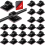 50-Pack Self-Adhesive Cable Clips - Wire Organizers for Desk & Wall (Cable Holders) 1