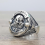 (11)Doodskop Sterling Zilveren Ring 2