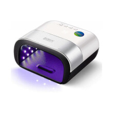 Lampe à ongles LED, sèche-ongles professionnel 48 W avec capteur automatique et écran LCD pour une utilisation à domicile et en sa