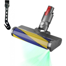 Stofzuigeraccessoire compatibel met V15 V11 V10 V8 V7 hardhouten vloeren, zachte rolborstel met optische sensor.