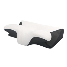 Neksteunkussen van traagschuim, 2-in-1 ergonomisch orthopedisch kussen voor nekpijn, voorgevormd ondersteunend kussen