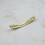 Brushed Brass Cabinet Bow Handles (128mm Handle) 5