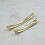 Brushed Brass Cabinet Bow Handles (160mm Handle) 11